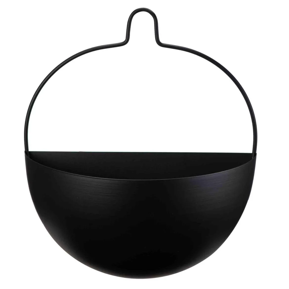 Veggpotte Lia 29 cm sort