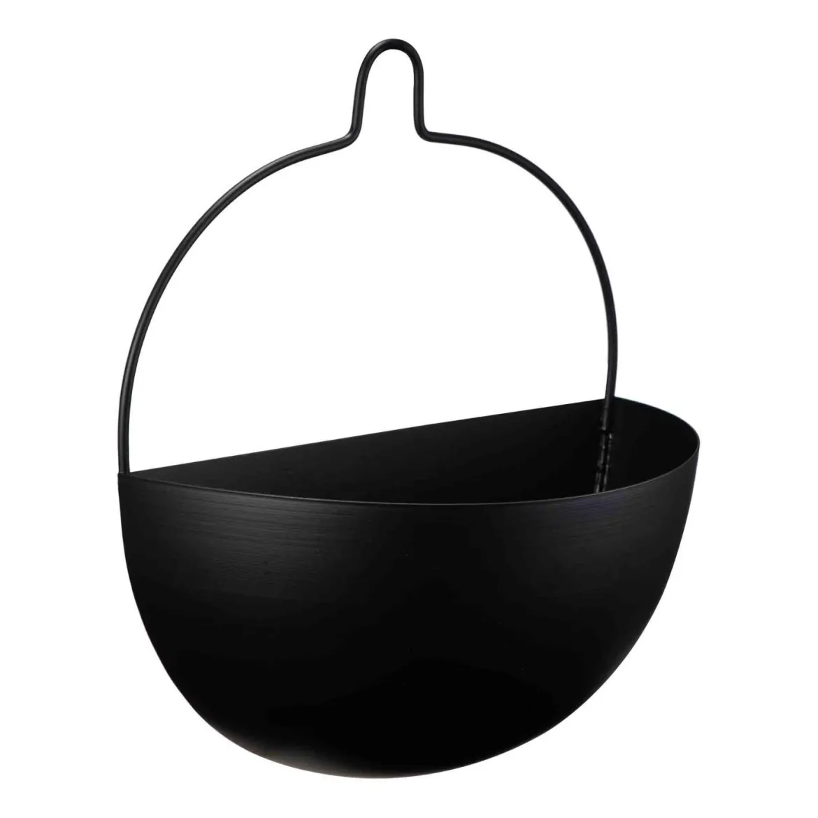 Veggpotte Lia 29 cm sort